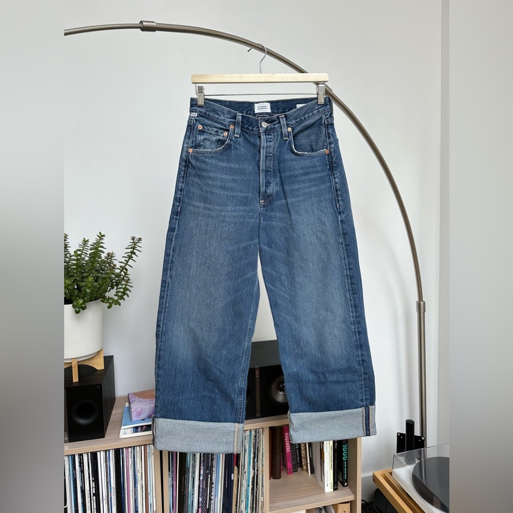 Citizens of Humanity jeans - Ayla Baggy Cuffed Crop - Brielle, size 25